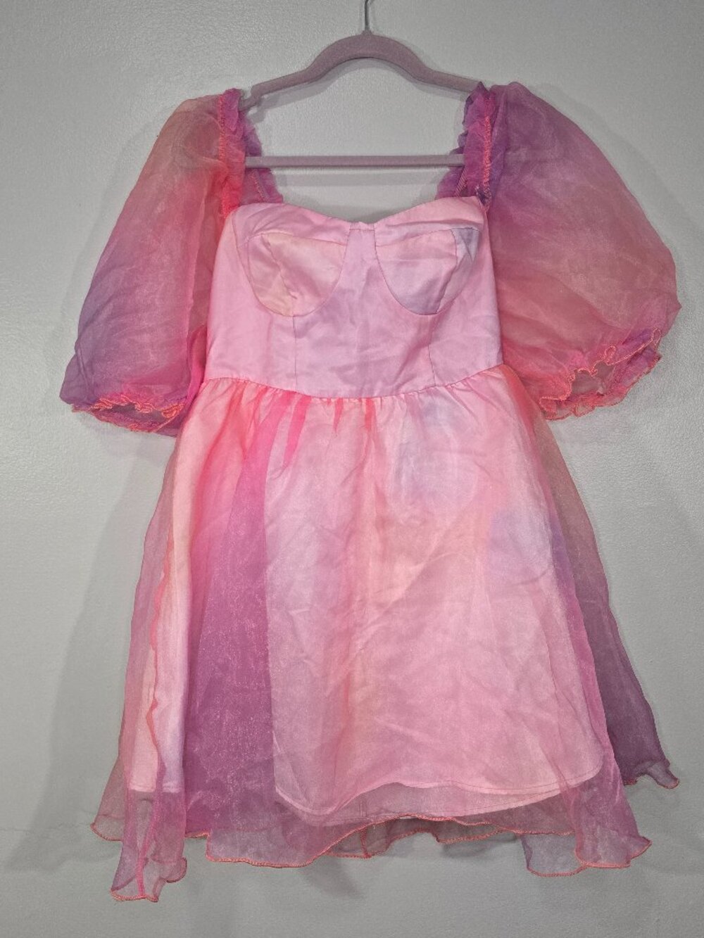 NWT Cider Tulle Mini Dress- Size Med - Picture 3 of 11